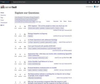 Serverfault.tech(Server Fault) Screenshot