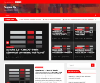 Serverfix.io(Serverfix) Screenshot