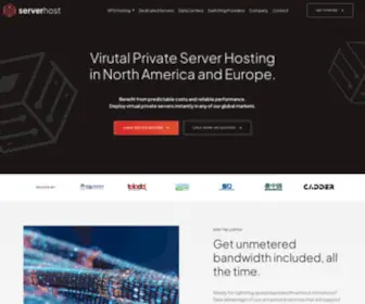 Serverhost.com(Serverhost : Welcome) Screenshot