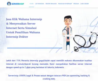 Serverinsip.net(Server Internsip Dokter) Screenshot