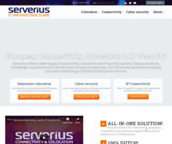 Serverius.eu(Serverius datacenters) Screenshot