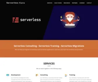 Serverlessguru.com(Serverless Guru) Screenshot