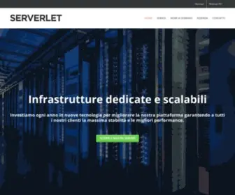 Serverlet.com(Hosting, Domini e Server) Screenshot