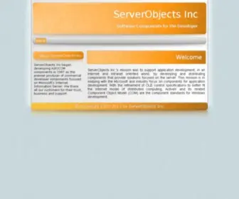 Serverobjects.com(ASP DNS) Screenshot