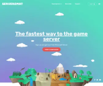 Serveromat.com(Free Minecraft Server Hosting) Screenshot