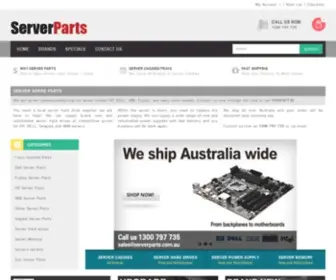 Serverparts.com.au(Server Parts) Screenshot