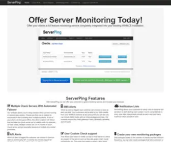 Serverping.net(Serverping) Screenshot