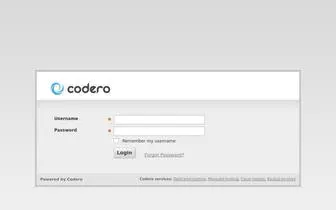 Serverportal.com(Codero Panel) Screenshot