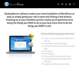 Serverpress.com(Nginx) Screenshot
