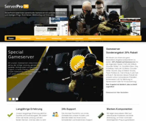 Serverpro24.de(Günstig) Screenshot