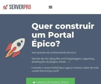 Serverpro.com.br(WordPress Profissional) Screenshot