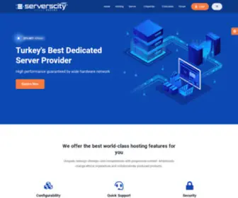 Serverscity.net(Turkey and Germany Dedicated Provider) Screenshot