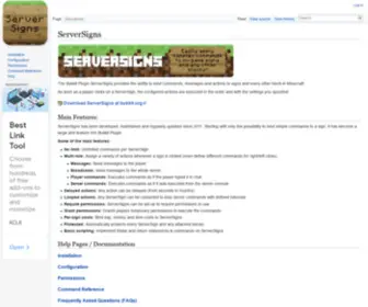 Serversigns.de(Serversigns) Screenshot