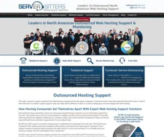 Serversitters.com(Outsourced Support) Screenshot