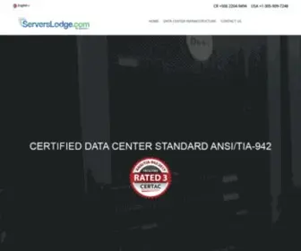 Serverslodge.com(Cyberfuel Data Center Rated 3 servers colocation) Screenshot