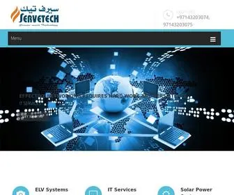 Servetechtechnologies.com(Servetech Technologies LLC) Screenshot