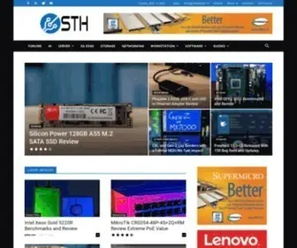 Servethehome.com(ServeTheHome Server Storage and Networking Reviews) Screenshot