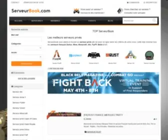 Serveurbook.com(TOP liste des meilleurs serveurs privés) Screenshot