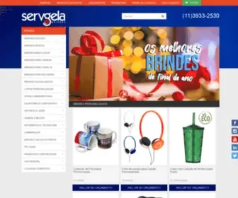 Servgela.com.br(Brindes Personalizados é Aqui) Screenshot