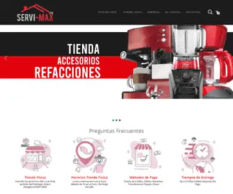 Servi-Max.com(Los expertos en reparación de electrodomésticos) Screenshot