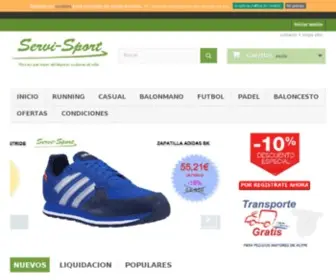 Servi-Sport.com(Shop) Screenshot