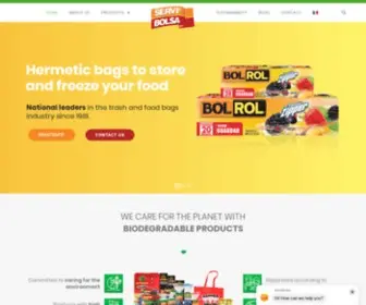 Servibolsa.com.mx(Distribuidor de Bolsas Ecológicas Biodegradables) Screenshot