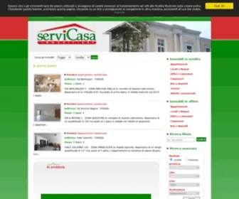 Servicasaimmobiliare.it(Servicasa Immobiliare) Screenshot