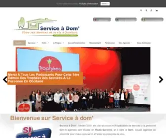 Service-A-Dom.fr(Service à dom') Screenshot