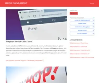 Service-Client-Gratuit.com(Service Client Gratuit) Screenshot