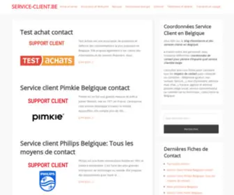 Service-Client.be(Service Client) Screenshot