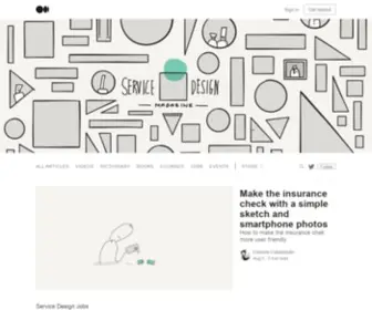 Service-Design.co(Service design magazine) Screenshot
