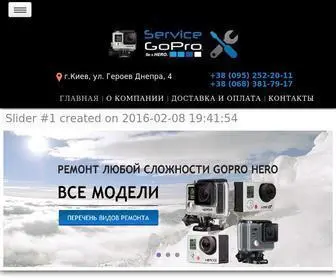 Service-Gopro.com(Ремонт GoPro гопро) Screenshot