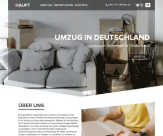 Service-Umzug.de(Umzug in Deutschland) Screenshot