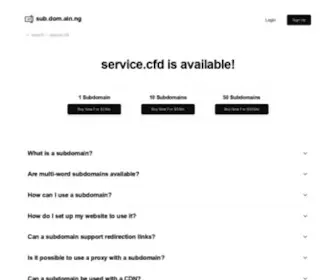 Service.cfd(Service) Screenshot