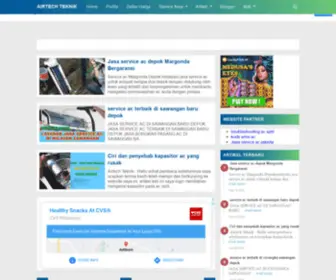 ServiceaCDidepok.com(AIRTECH TEKNIK) Screenshot