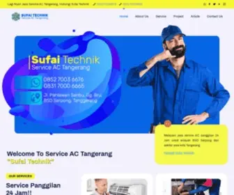 Serviceactangerang.com(Service AC Tangerang) Screenshot