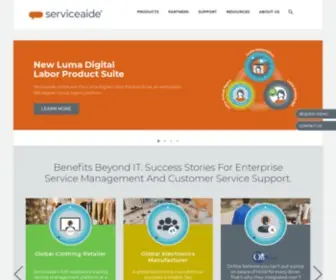 Serviceaide.com(Serviceaide) Screenshot