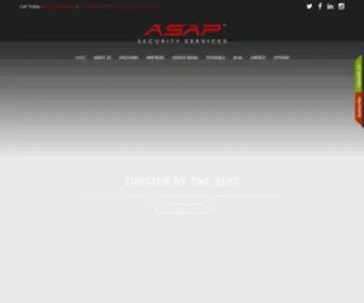 Serviceasap.com(Security and Surveillance Company) Screenshot