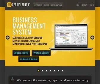 Servicebench.com(Phone insurance) Screenshot