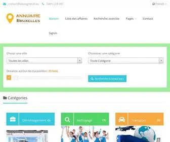 Servicebruxelles.be(Service à Bruxelles) Screenshot