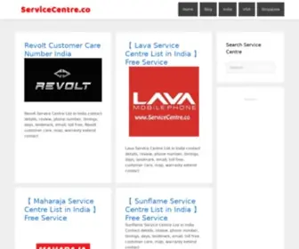 Servicecentre.co(Service Centre Information with Reviews) Screenshot