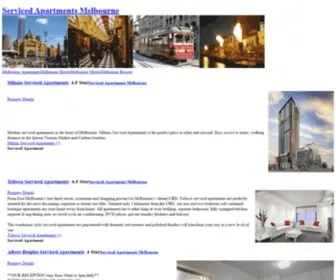 Servicedapartmentsmelbourne.com(Serviced Apartments Melbourne) Screenshot