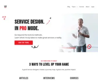 Servicedesignshow.com(Design great services) Screenshot