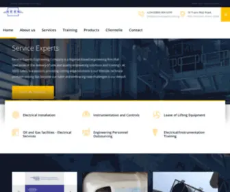 Serviceexpert.com.ng(SEEG) Screenshot