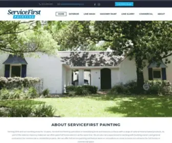 Servicefirstpainting.com(ServiceFirst Painting) Screenshot