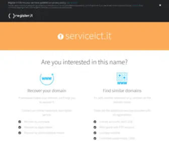 Serviceict.it(Serviceict) Screenshot