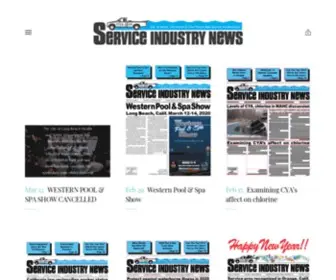 Serviceindustrynews.net(Service Industry News) Screenshot