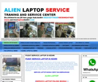 Servicelaptopkediri.com(PUSAT SERVICE LAPTOP DI KEDIRI DAN SPAREPART) Screenshot