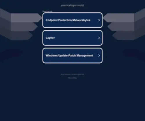Servicelayer.mobi(Servicelayer mobi) Screenshot