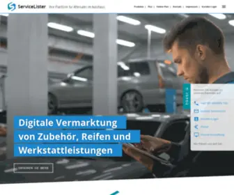 Servicelister.de(Servicelister) Screenshot